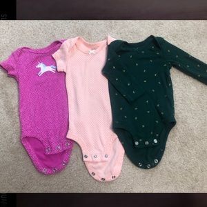 Carter’s 3 month old Onesies